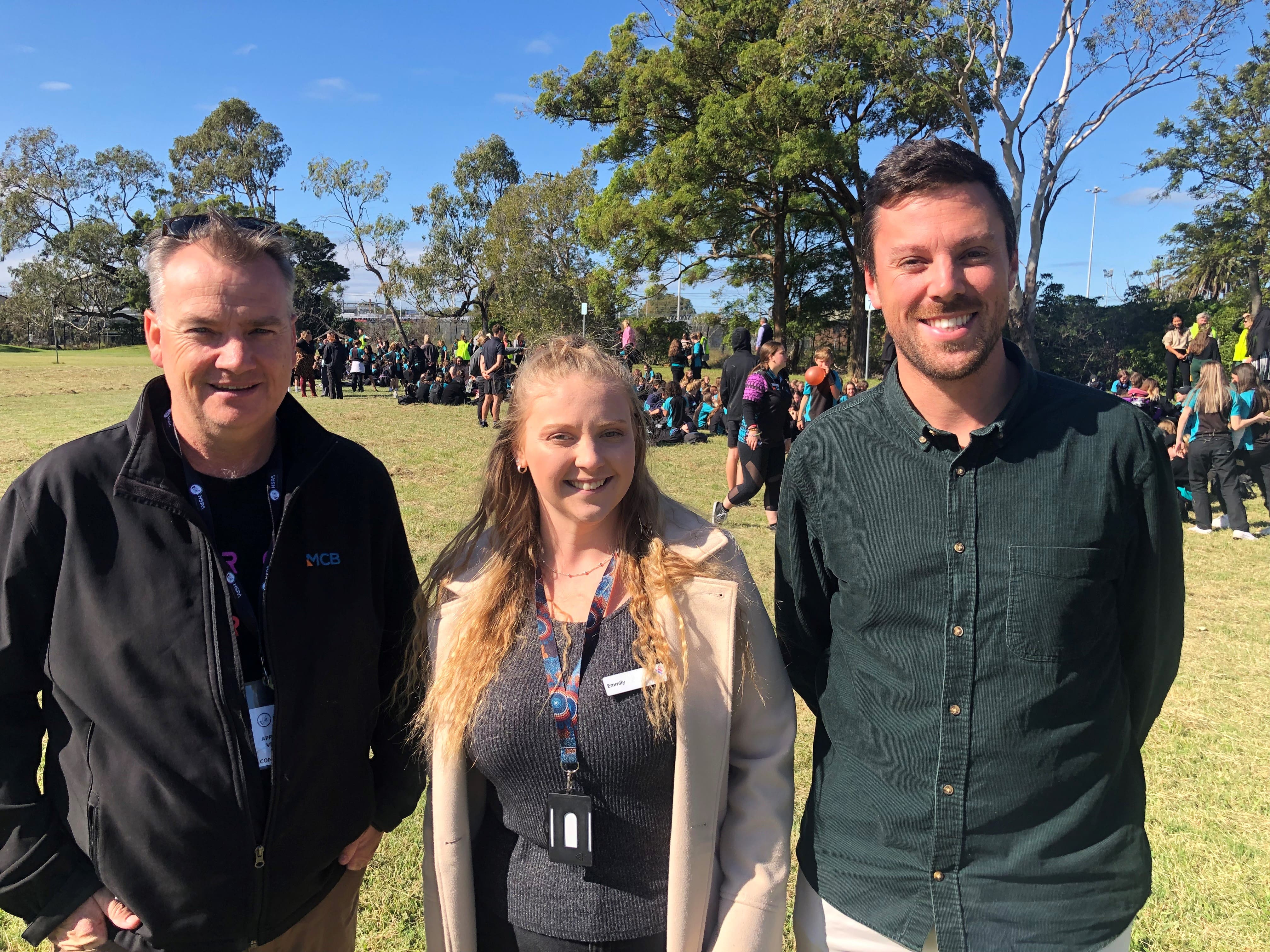 Ben Moore and Emmily Acton, Economic Development Officer from the City of Newcastle collaborate in the piloting of Cyber City